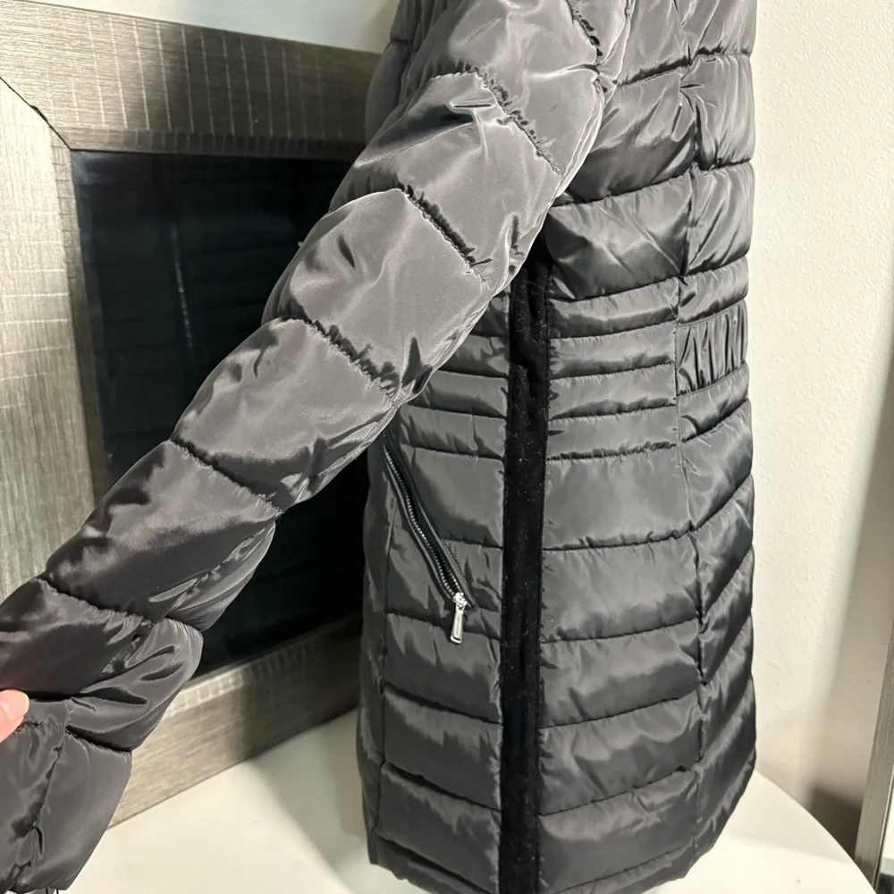 NWT Laundry by Shelli Segal woman’s puffer winter coat, size small - Picture 4 of 15